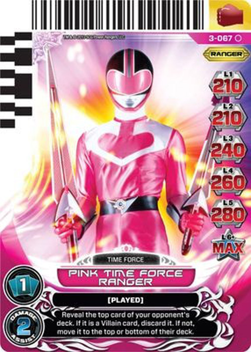 Pink Time Force Ranger 067